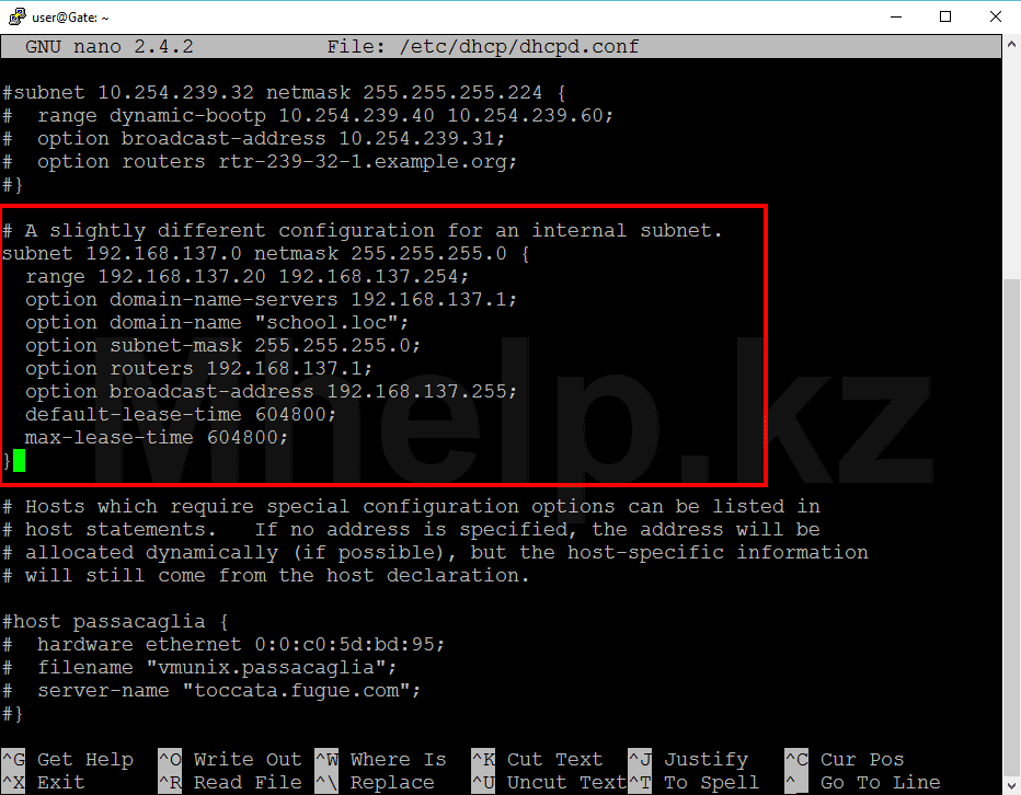 Ubuntu Server DHCP конфигурируем локальную сеть - Mhelp.kz