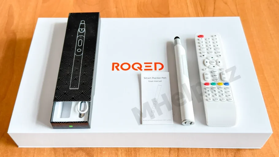 Лазерная указка и кликер для интерактивной доски ROQED Лазерная указка и кликер для интерактивной доски ROQED (MHelp.kz)
